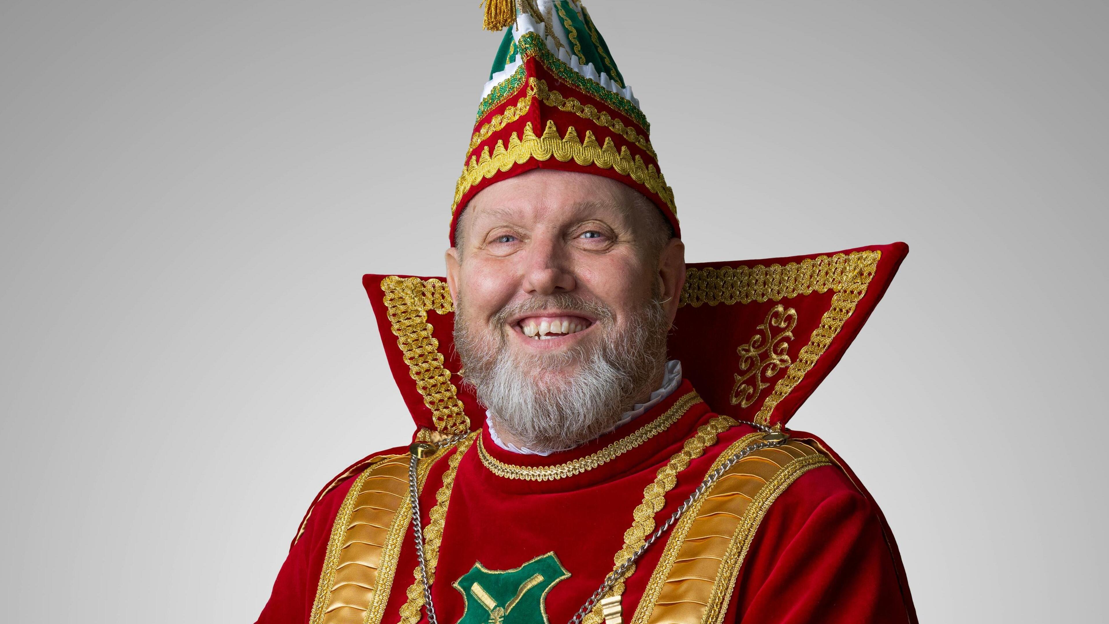 Prins Bram II zwaait dit seizoen de scepter over het rijk van de Hopsjlokkers in Swalmen